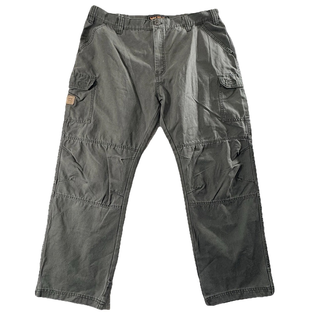 Walls Cargo Pants Mens Olive Green 42x30 Workwear Utility Tactical Rugged